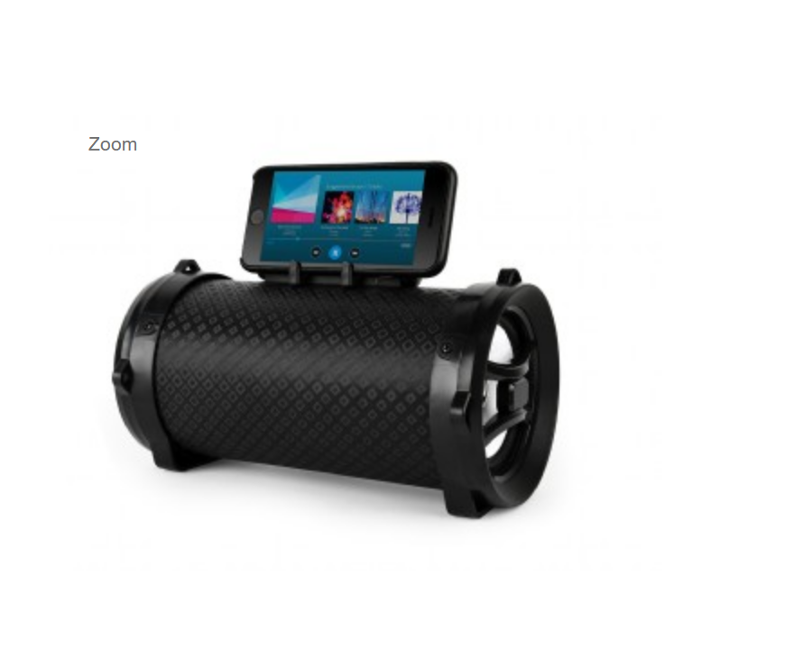 Bluetooth "Boom" speaker with equalizer function
