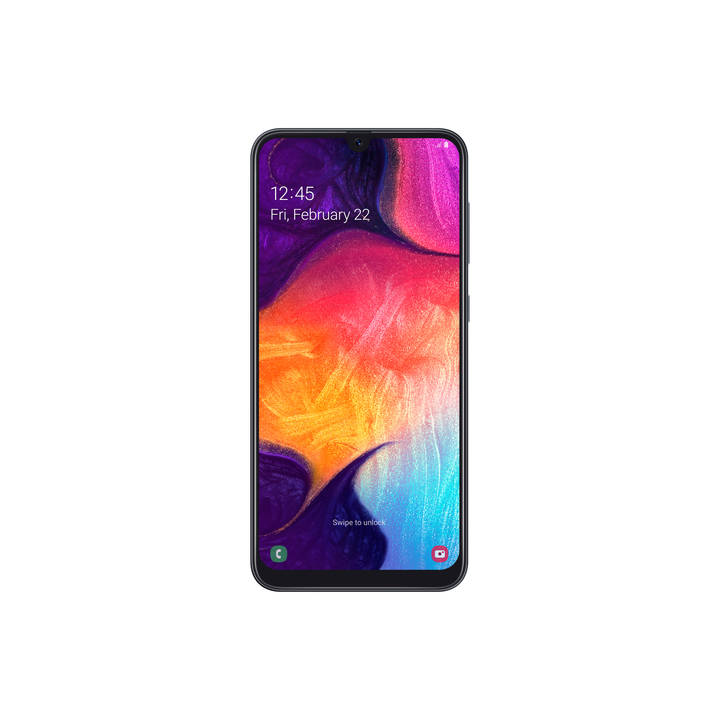 SAMSUNG Galaxy A50 (6.4", 128 GB, 25 MP, Schwarz
