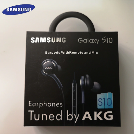 Samsung AKG Kopfhörer Weiss EO-IG955 3,5-mm-In-Ear mit Mikrofon-Headset für Samsung Galaxy S10 S9 S8 S7 S6 S5 S4 HUAWE Smartphone