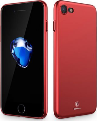 Baseus - iPhone 7 Hülle Hardcase Super Slim (Rot)