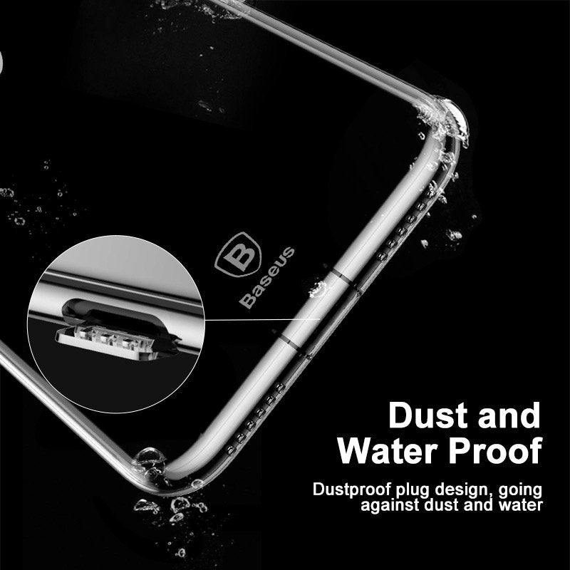 Baseus - iPhone X Hülle Hardcase Super Slim (Rot Matt)