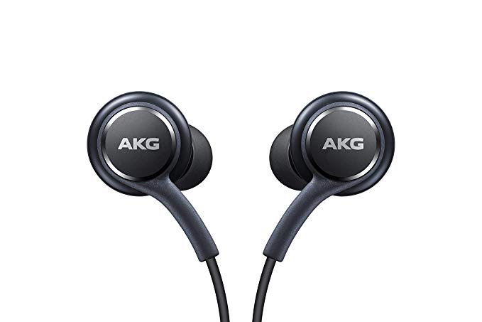 Samsung AKG Kopfhörer Weiss EO-IG955 3,5-mm-In-Ear mit Mikrofon-Headset für Samsung Galaxy S10 S9 S8 S7 S6 S5 S4 HUAWE Smartphone