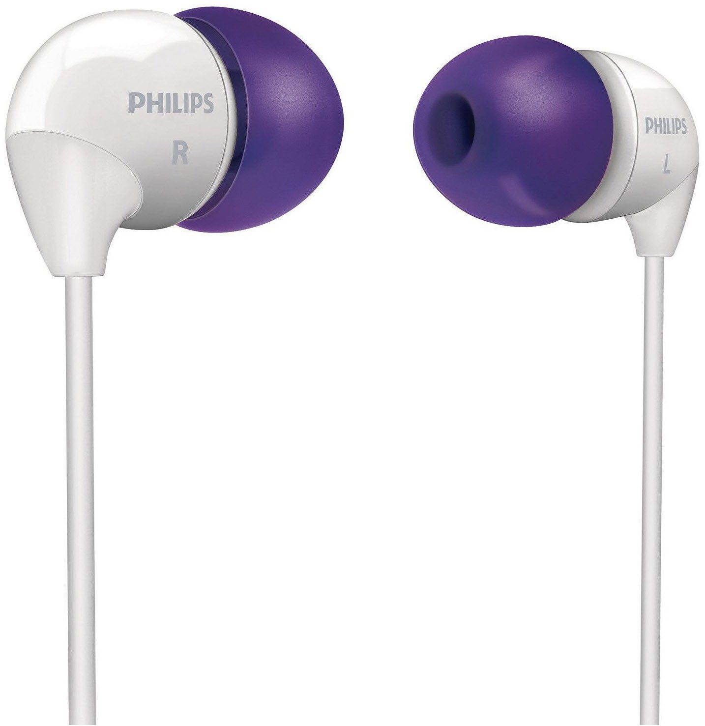 Philips SHE 3501 PP Kopfhörer mit Kabel violett