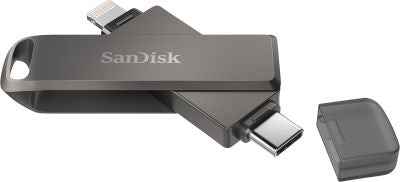 Sandisk USB-Stick 3.1 Typ C Hybrid + Lightning Schnittstelle iXpand Flash Drive Luxe 256GB
