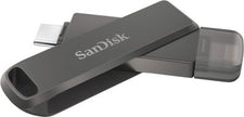 Sandisk USB-Stick 3.1 Typ C Hybrid + Lightning Schnittstelle iXpand Flash Drive Luxe 256GB
