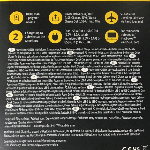Intenso POWERBANK PD10000