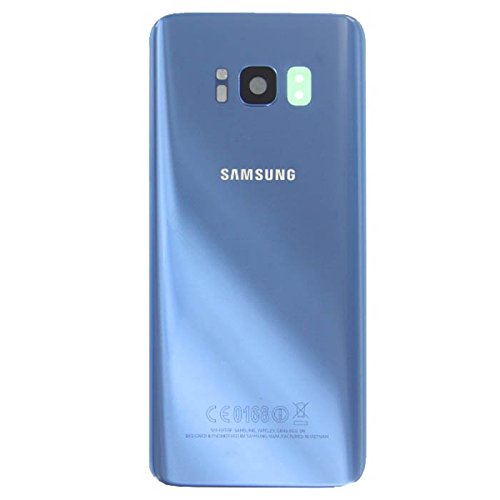 Original Samsung Galaxy S8 Akkudeckel Backcover mit Klebestreifen Coral Blau