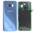 Original Samsung Galaxy S8 Akkudeckel Backcover mit Klebestreifen Coral Blau