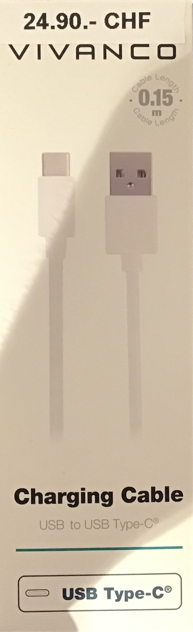 VIVANCO USB Type–C Sync & Ladekabel