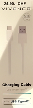 VIVANCO USB Type–C Sync & Ladekabel