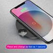 Baseus WXSX-02 Digital LED Display Wireless Charger Black