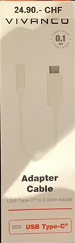 VIVANCO USB Typ–C Audio Adapter