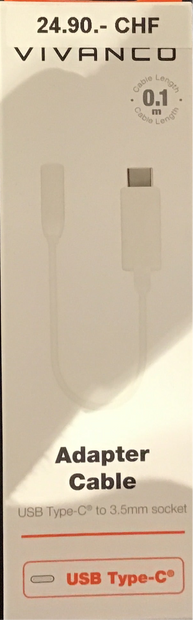 VIVANCO USB Typ–C Audio Adapter