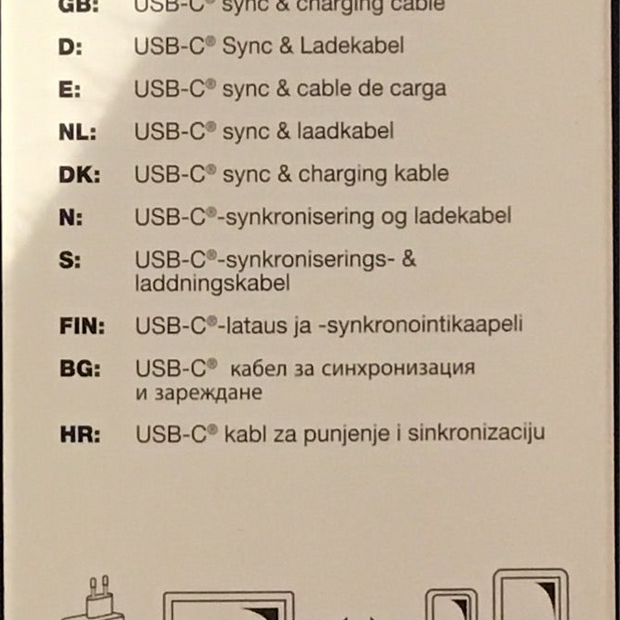 VIVANCO USB Type–C Sync & Ladekabel