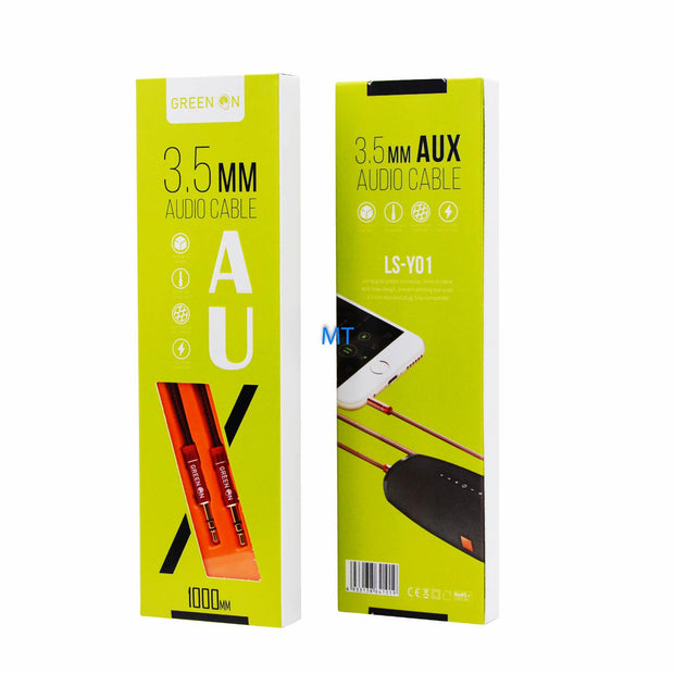 Green On Aux Kabel Weiss