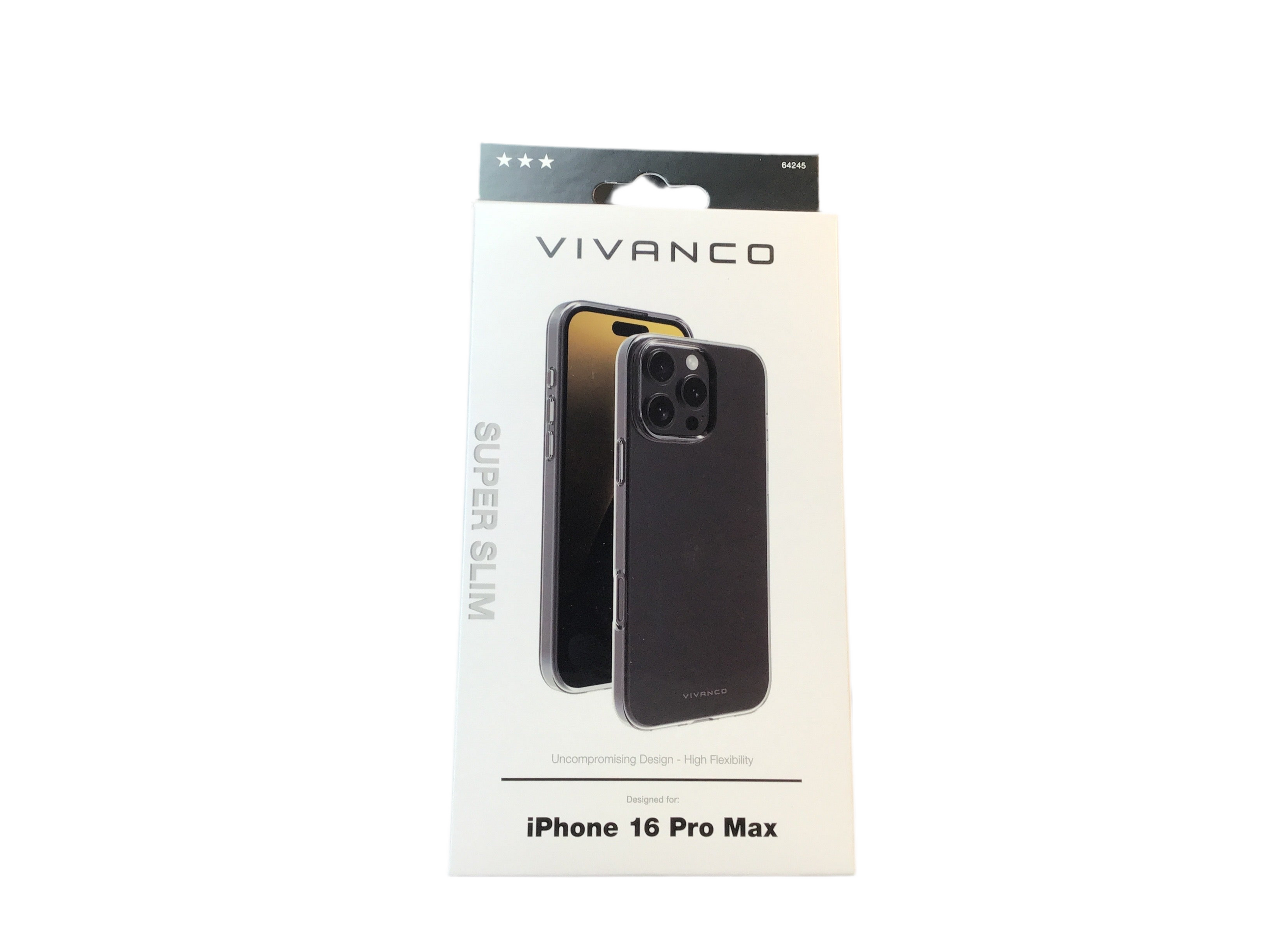 VIVANCO
SUPER SLIM Cover für iPhone 16 Pro Max