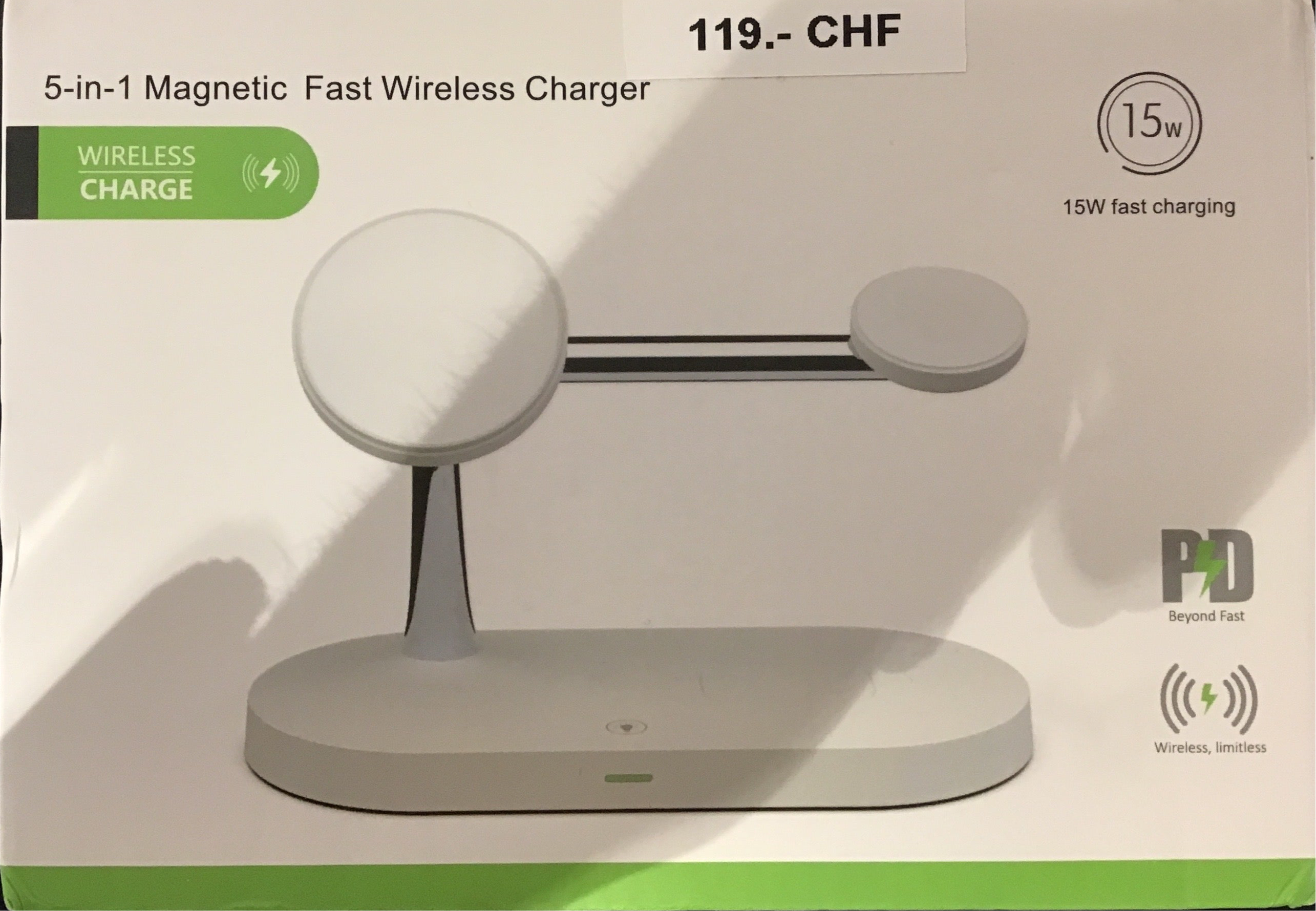 5-in-1 Magnetisch Schnellladestation