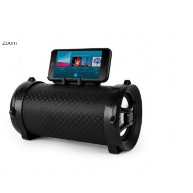 Bluetooth "Boom" speaker with equalizer function