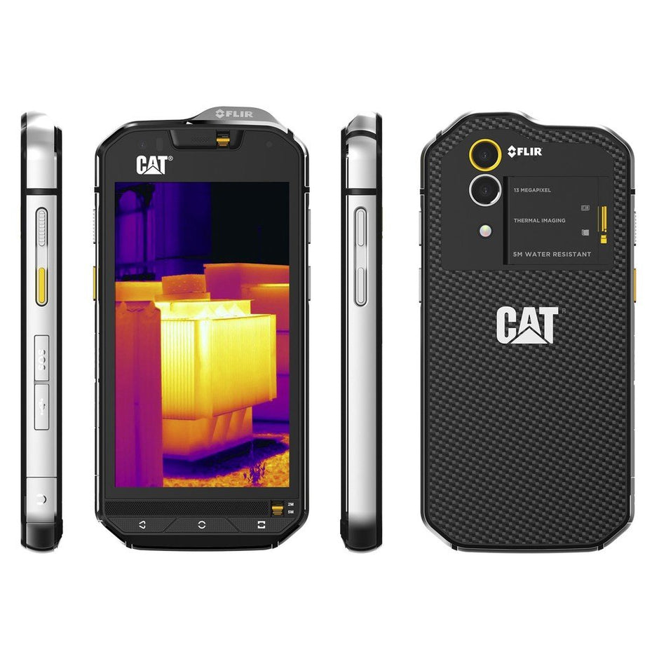 CAT S60 Outdoor-Smartphone, inkl. FLIR-Wärmebildkamera, 11,9 cm (4,7 Zoll) Display, LTE (4G)