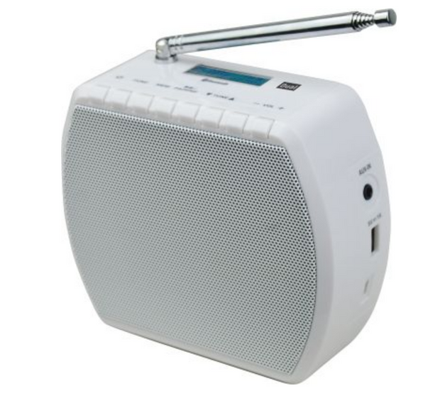 Dual design radio STR 101 white