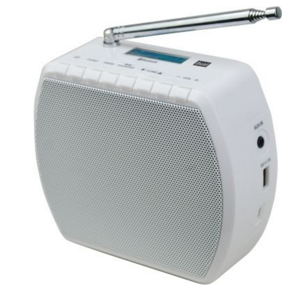 Dual design radio STR 101 white
