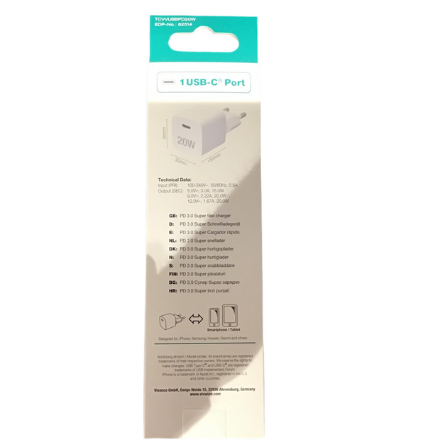 VIVANCO Super Schnellladegerät