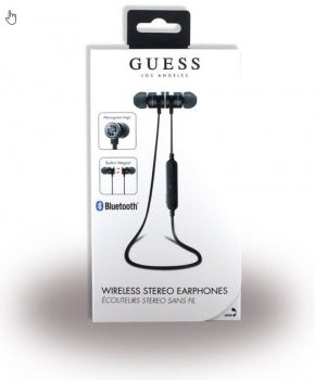 Guess GUEPBTBK Bluetooth In-Ear Kopfhörer mit Fernsteuerung