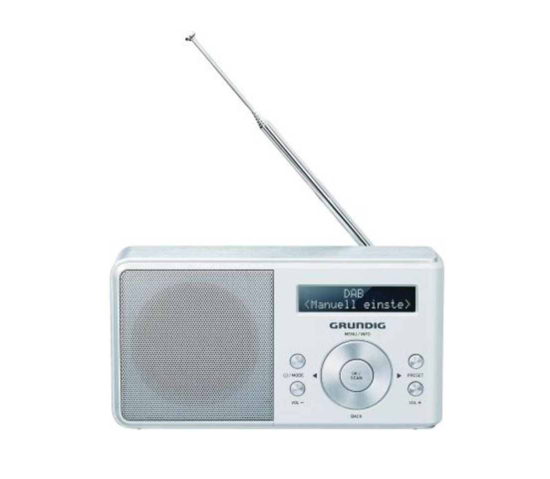 Grundig Line Design Radio Music 5000 DAB+ White