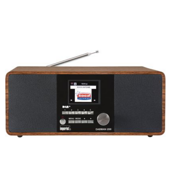 Imperial design radio DABMAN i200 wood