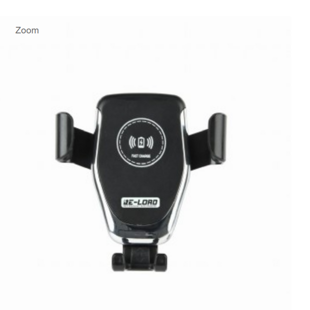 Car smartphone holder with fast wireless charger, 10 W