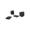 Hama audio extension set RS100 - black