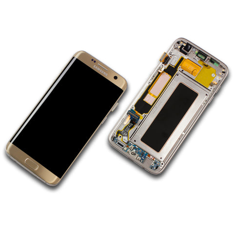 Display für Samsung Galaxy S7 Edge SM-G935F (GH97-18533C) Touchscreen + LCD in Gold