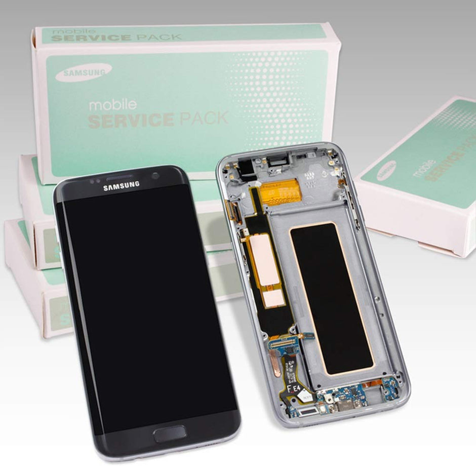 Display für Samsung Galaxy S7 Edge SM-G935F (GH97-18533C) Touchscreen + LCD in Schwarz