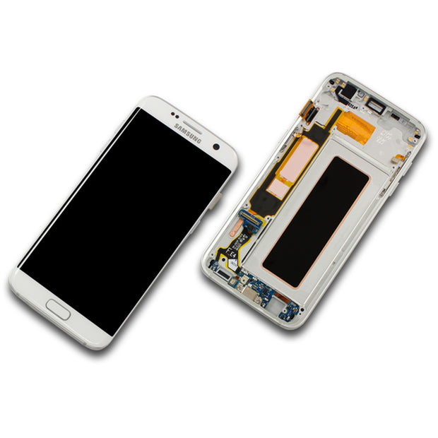Display for Samsung Galaxy S7 Edge SM-G935F (GH97-18533C) Touchscreen + LCD in White