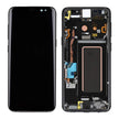 Samsung Galaxy S8 SM-G950 Replacement Display LCD + Digitizer Front + Frame - Black
