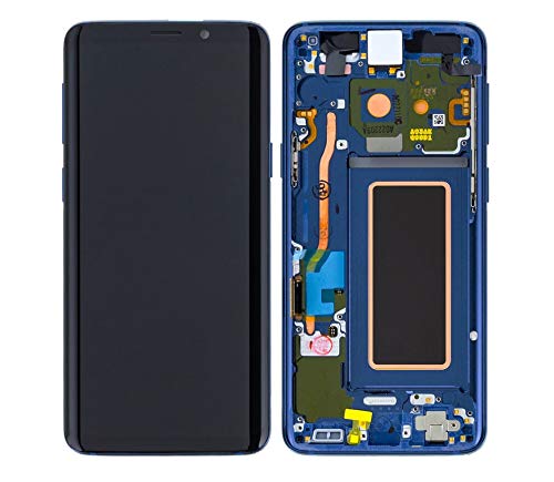 Samsung - Galaxy S9+ Plus complete display LCD + digitizer front - blue