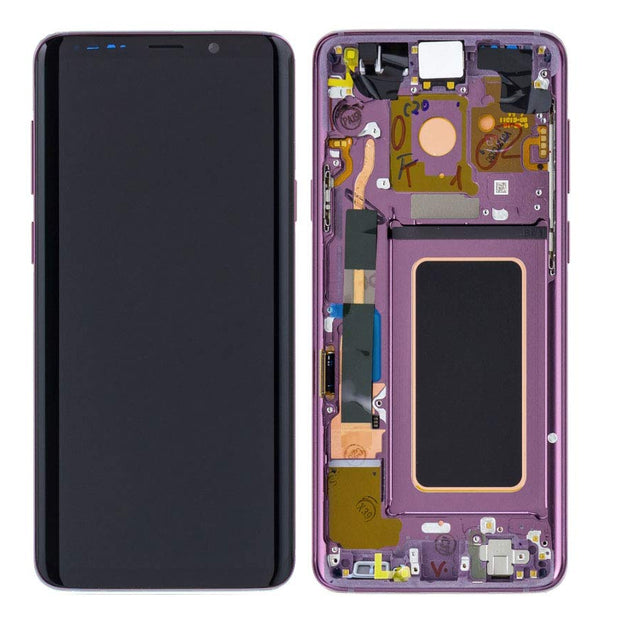 Samsung - Galaxy S9+ Plus Komplettdisplay LCD + Digitizer Front - Lila - alb-tech.ch
