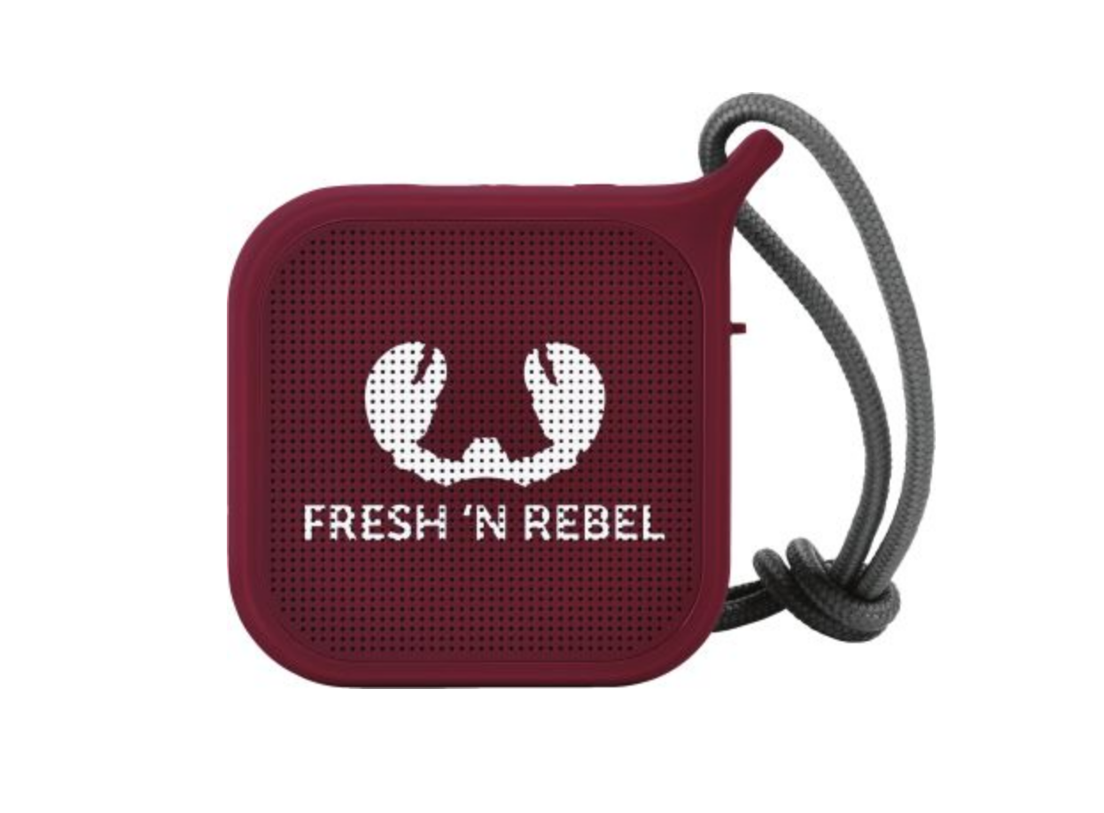 Fresh'N Rebel In-Ear Headphones Gift Pack Vibe Wireless + Pebble Ruby