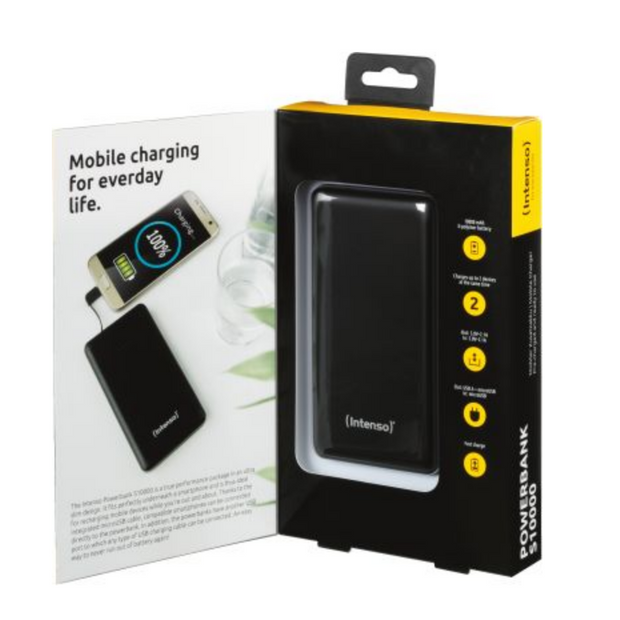 Intenso Powerbank Powerbank Slim S10000 Schwarz