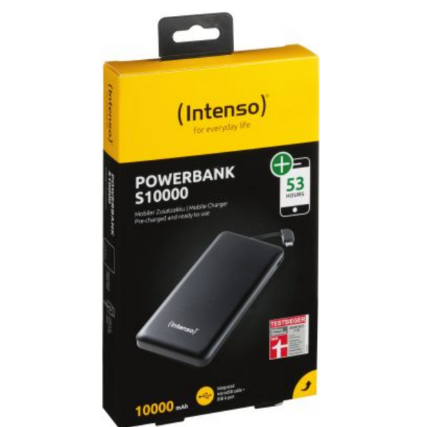 Intenso Powerbank Powerbank Slim S10000 Schwarz