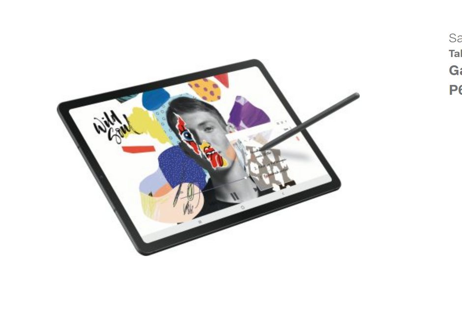 Samsung MULTIMEDIA Tablet-PC Galaxy Tab S6 Lite 64GB LTE P615N Oxford Gray