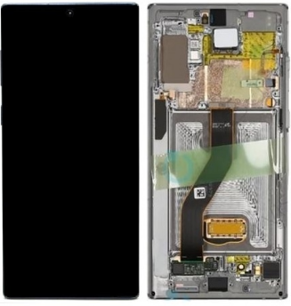 Samsung Galaxy Note 10 Plus LCD Display Aura Glow / Silber