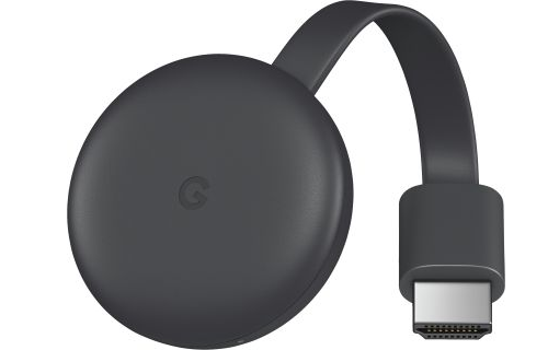 Google Multimedia Media-Player Chromecast - 3rd Generation Charcoal