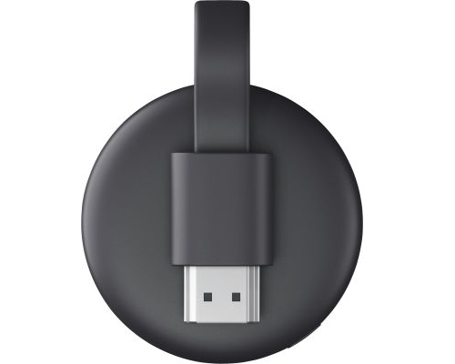 Google Multimedia Media-Player Chromecast - 3rd Generation Charcoal