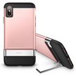 ESR für iPhone X/XS 2020 Metall Ständer Fall Vertikalen Ständer Halter stoßstange Abdeckung für iPhone X/XS Farbe Rosa