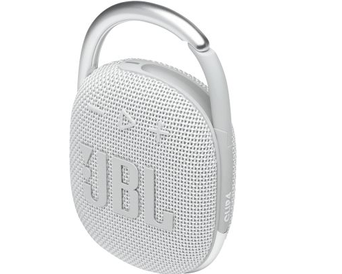 JBL Portabler Lautsprecher Clip 4 Weiss