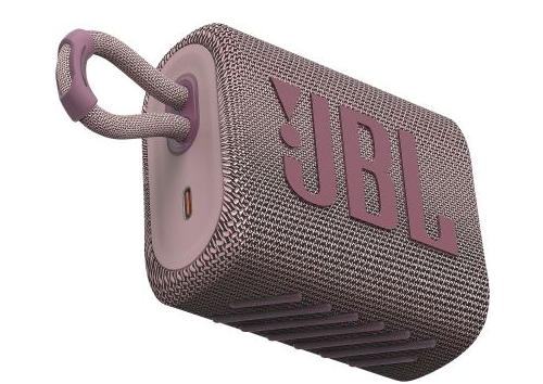 JBL Portabler Lautsprecher Go 3 Pink