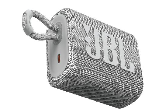 JBL Portabler Lautsprecher Go 3 Weiss