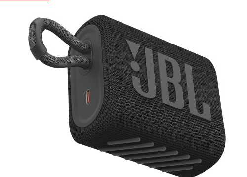 JBL Portable Speaker Go 3 Black