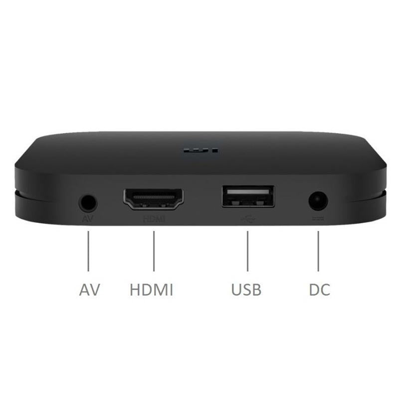Xiaomi Mi Box S 4K HDR Android 9.0 TV Box - Schwarz